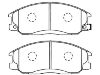 Bremsbelagsatz, Scheibenbremse Brake Pad Set:58101-26A00