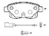 刹车片 Brake Pad Set:6C11-2M008-AC