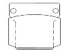 тормозная кладка Brake Pad Set:D107-758