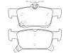 Bremsbelagsatz, Scheibenbremse Brake Pad Set:23145352